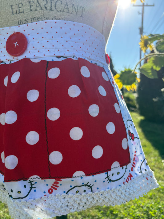 Hello Kitty Half Apron