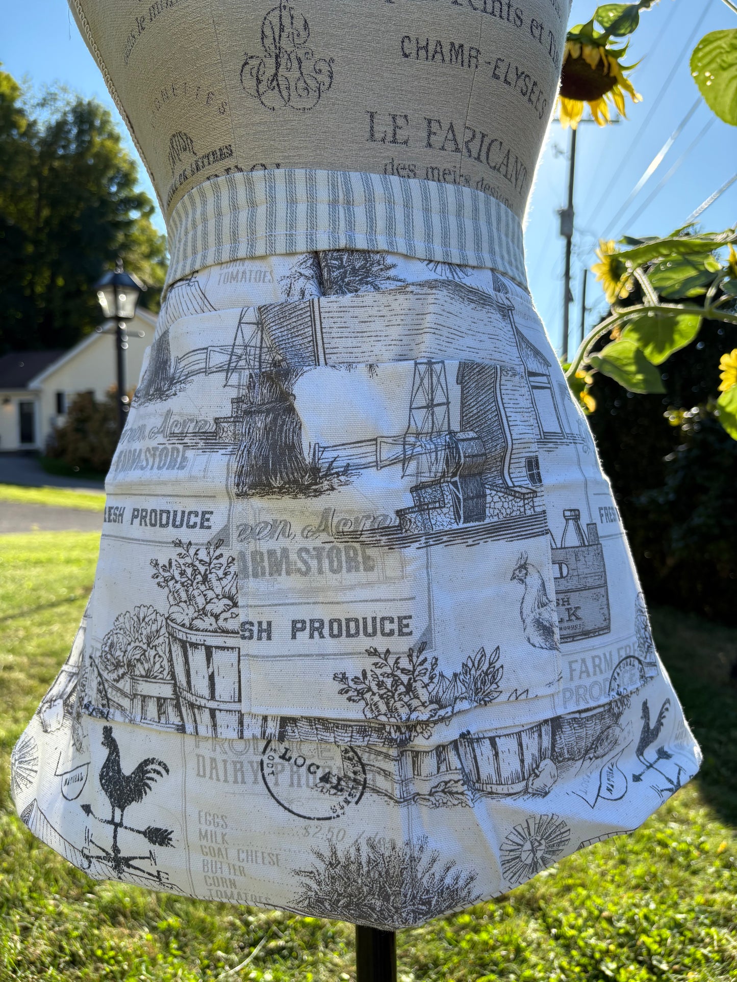 Fresh Produce Half Apron