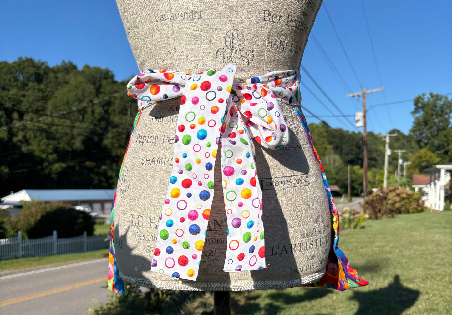 Cartoon Cats Whole Apron