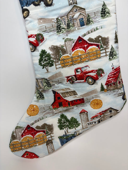 Christmas Farm Stocking