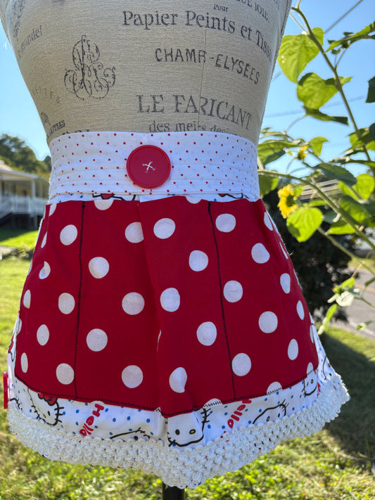 Hello Kitty Half Apron
