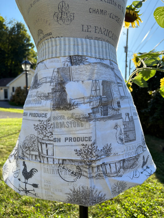 Fresh Produce Half Apron