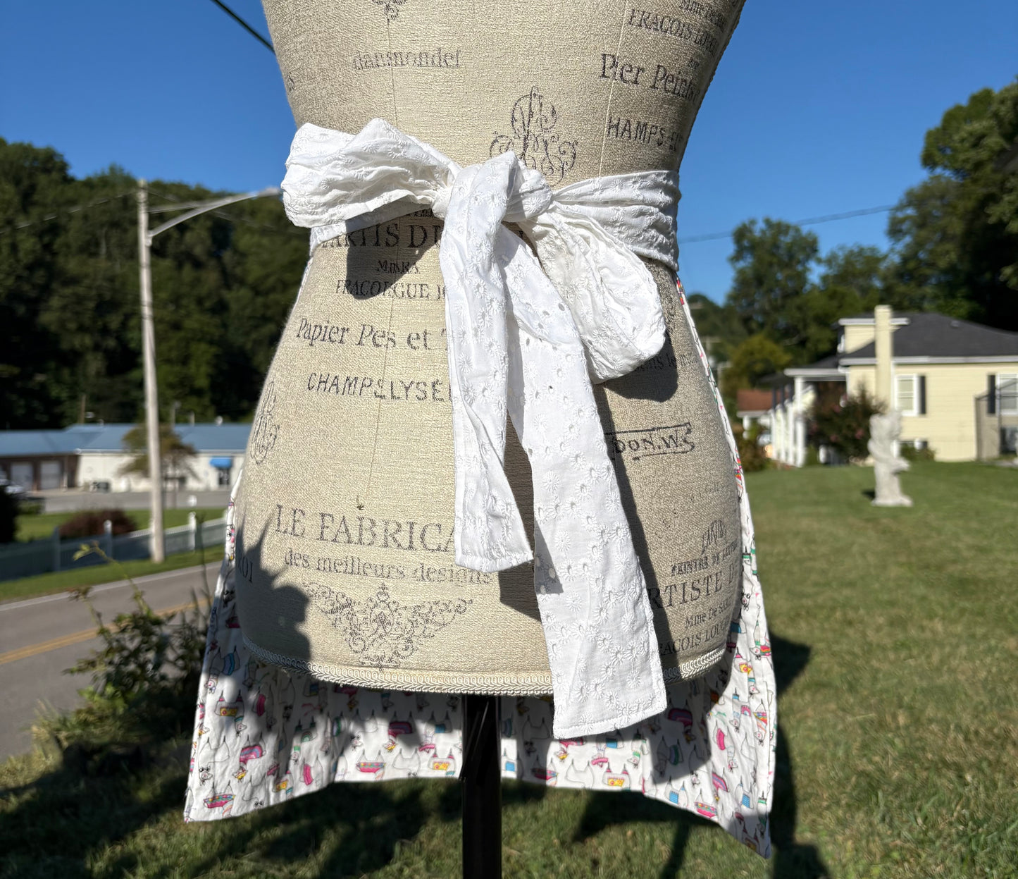 Party Llama Half Apron