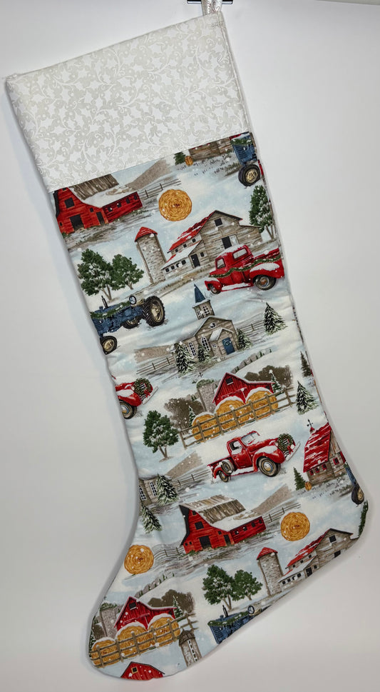 Christmas Farm Stocking